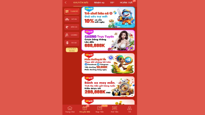 68win - Cổng Game Bài Xanh Chín Lớn Nhất Châu Á 2025 10 3 ưu đãi cực khủng tại 68WIN