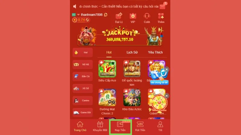 Bật Mí Cách Nạp Tiền 68WIN Nhanh Chóng Đơn Giản Nhất 1 Cách tiến hành các phương thức nạp tiền 68WIN